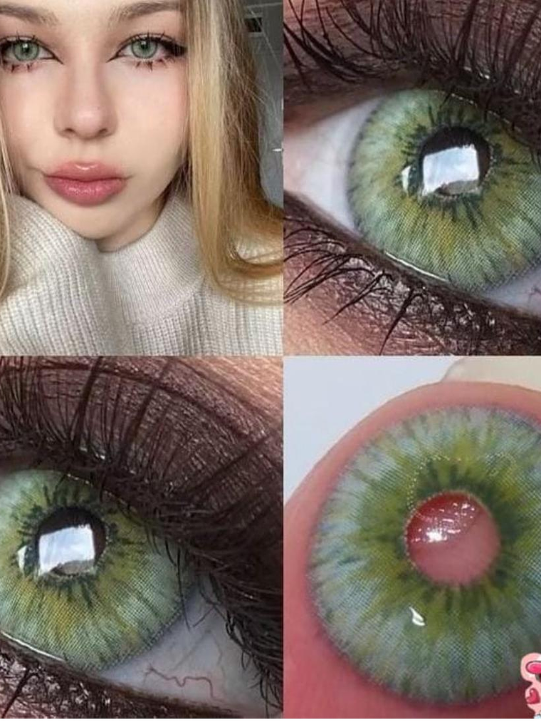 Lentes de contacto Sahara Green 1