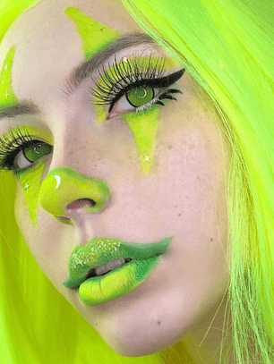 Lentes de contacto Halloween Amarillo