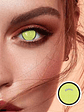 Lentes de contacto Halloween Amarillo - Miniatura 2