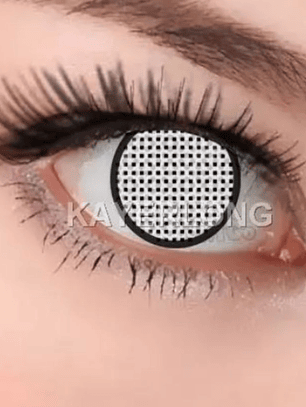 Lentes de contacto Blanco en red