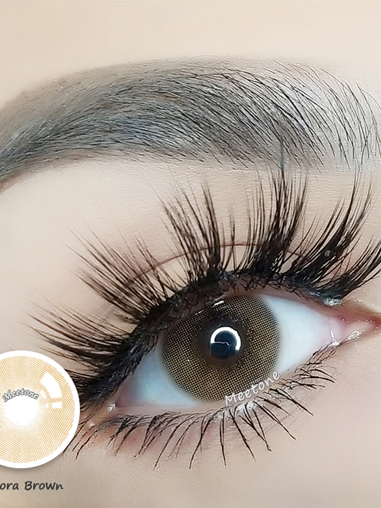 Lentes de contacto  meetone Brown 1