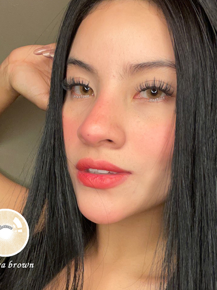 Lentes de contacto  meetone Brown 2