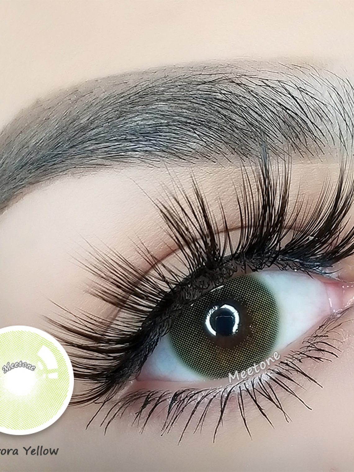 Lentes de contacto yellow 1