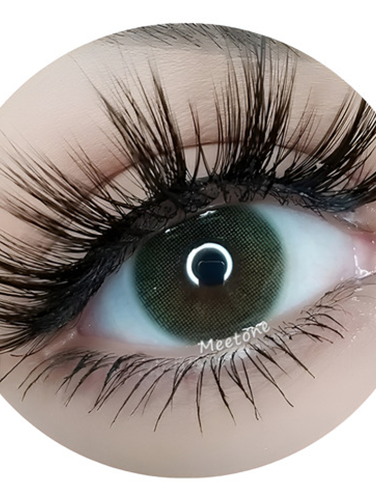 Lentes De Contacto  Color Meetone - Aurora Green 1