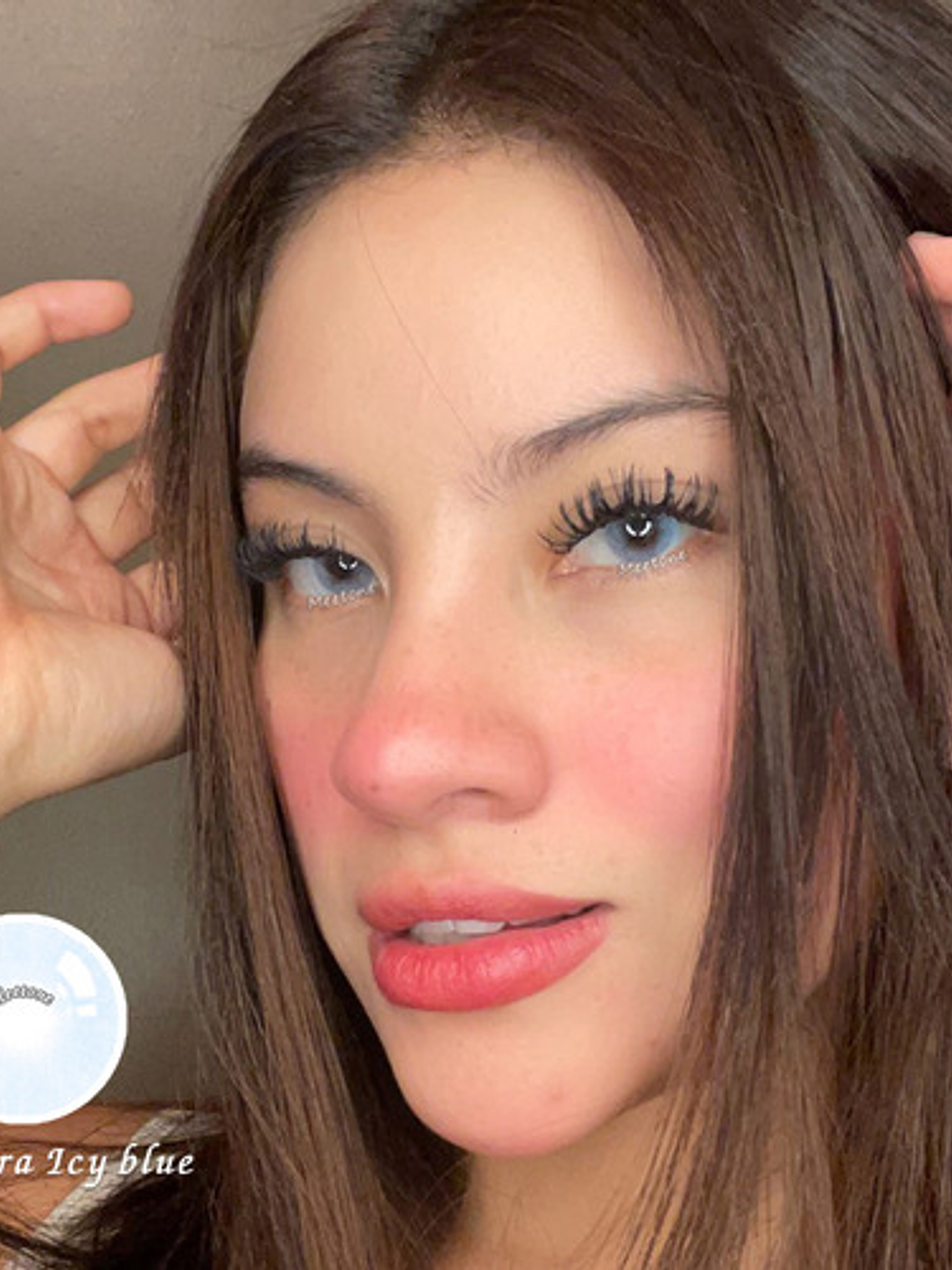 Lentes De Contacto  Color Meetone - Aurora Icy Blue 2