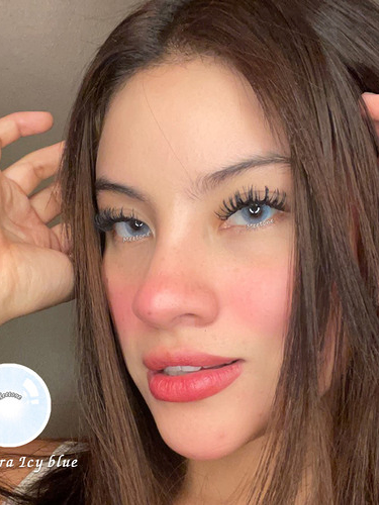 Lentes De Contacto  Color Meetone - Aurora Icy Blue 2