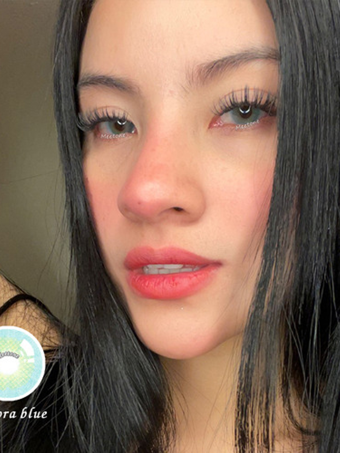 Lentes De Contacto  Color Meetone - Aurora  Blue 2