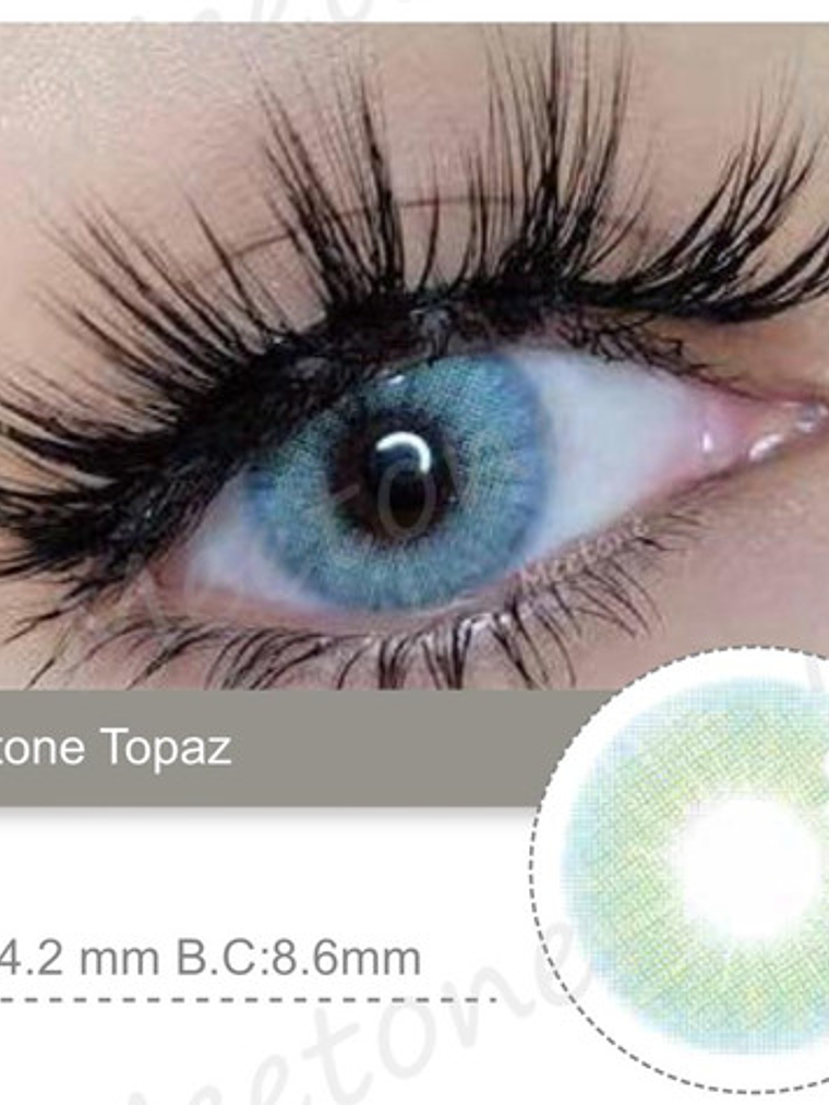 Lentes De Contacto  Color Meetone -hidrotone TOPAz 2