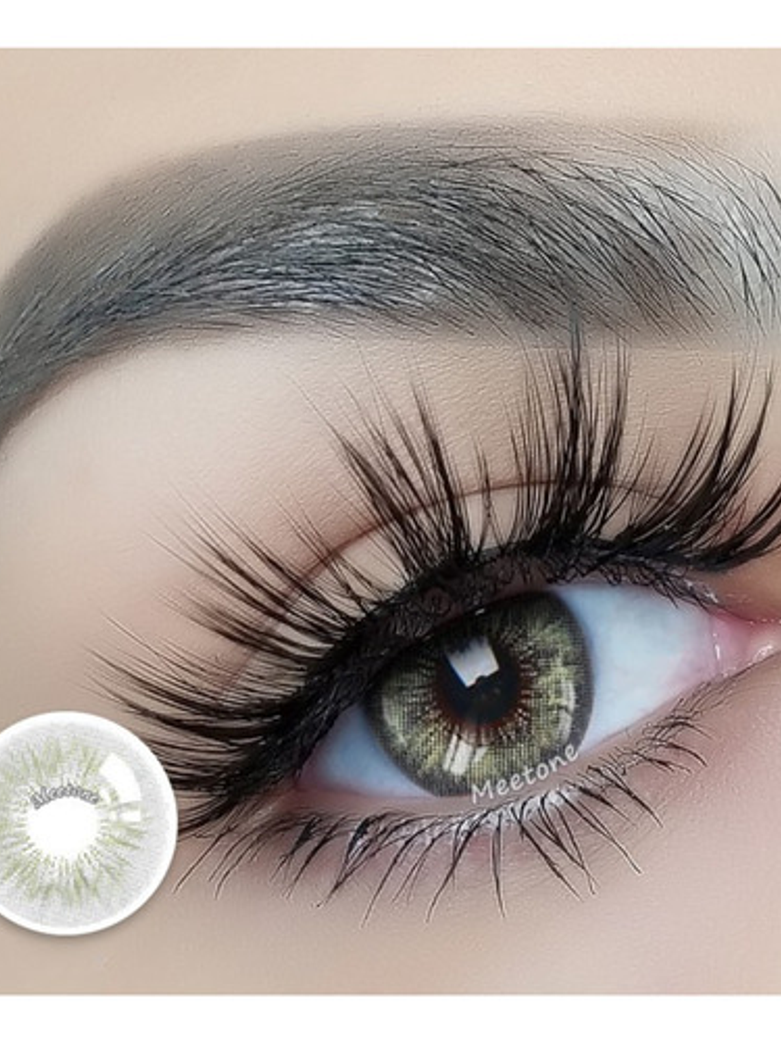 Lentes De Contacto  Color Meetone - Oxygen  gray  2