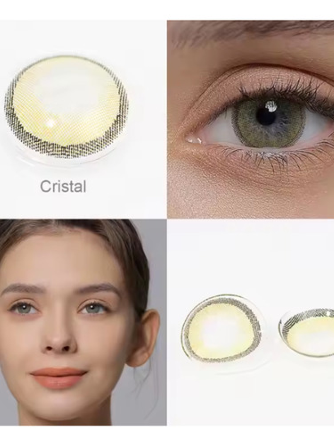 Lentes De Contacto Hidrocharme  Crystal 2