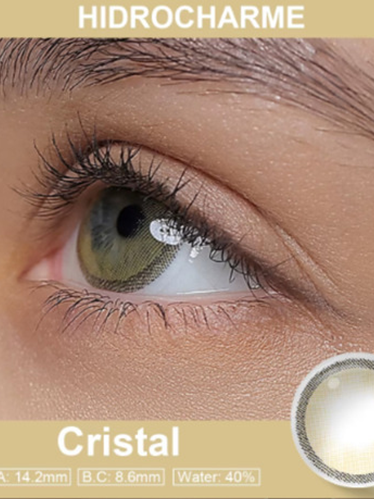 Lentes De Contacto Hidrocharme  Crystal 3
