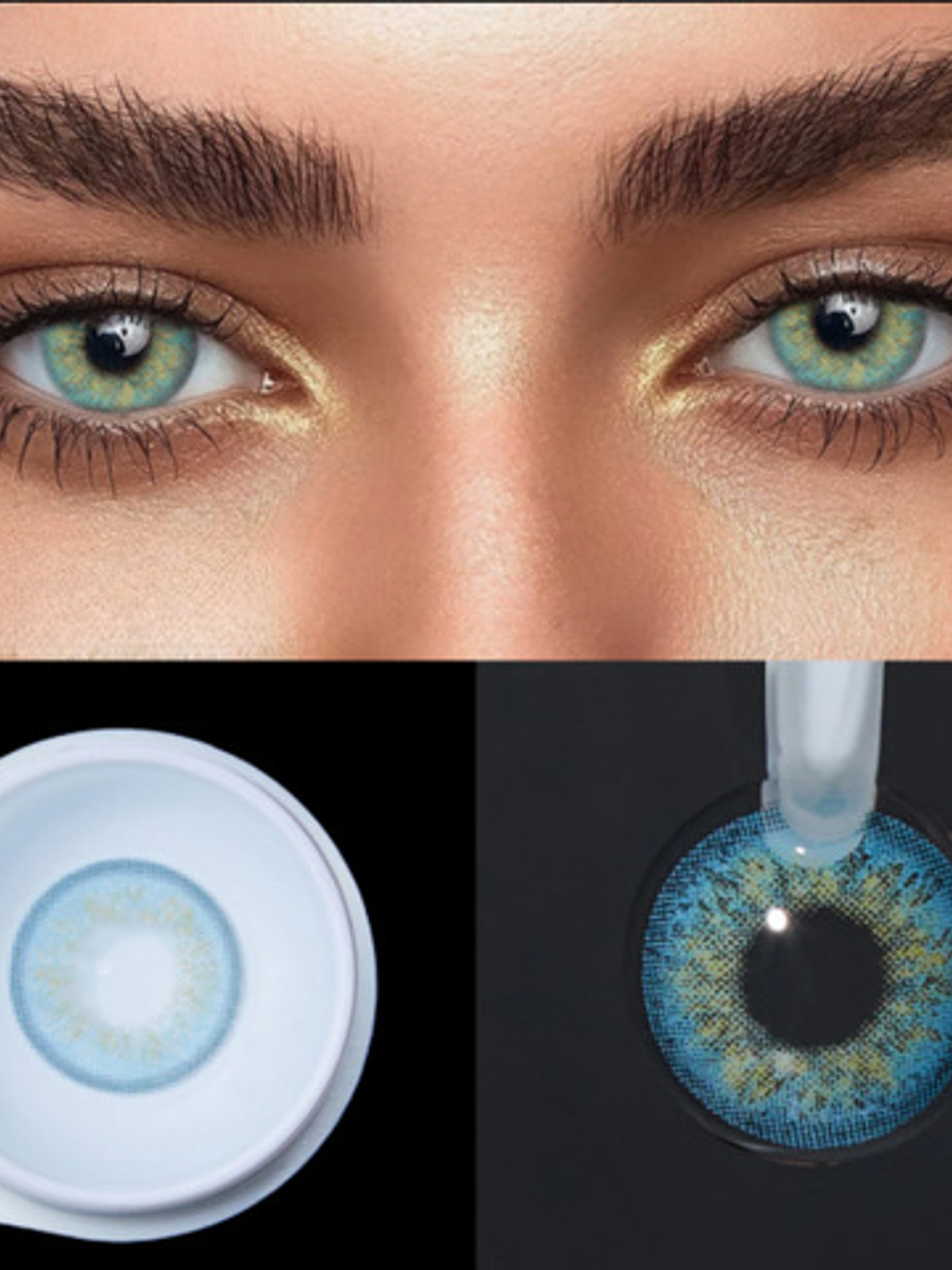 Lentes De Contacto Russian Azul 1