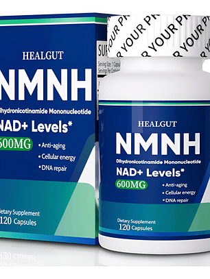 Suplemento Nmnh Mononucleótido De Dihidronicotinamida 600mg