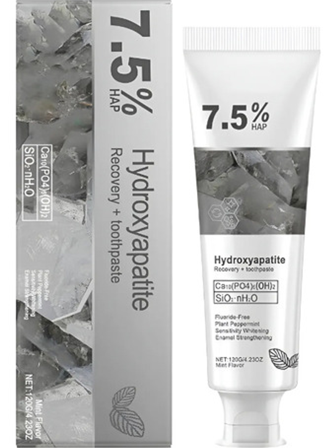 Pasta De Dientes Nano Hidroxiapatita Esmalte Sensibles 1