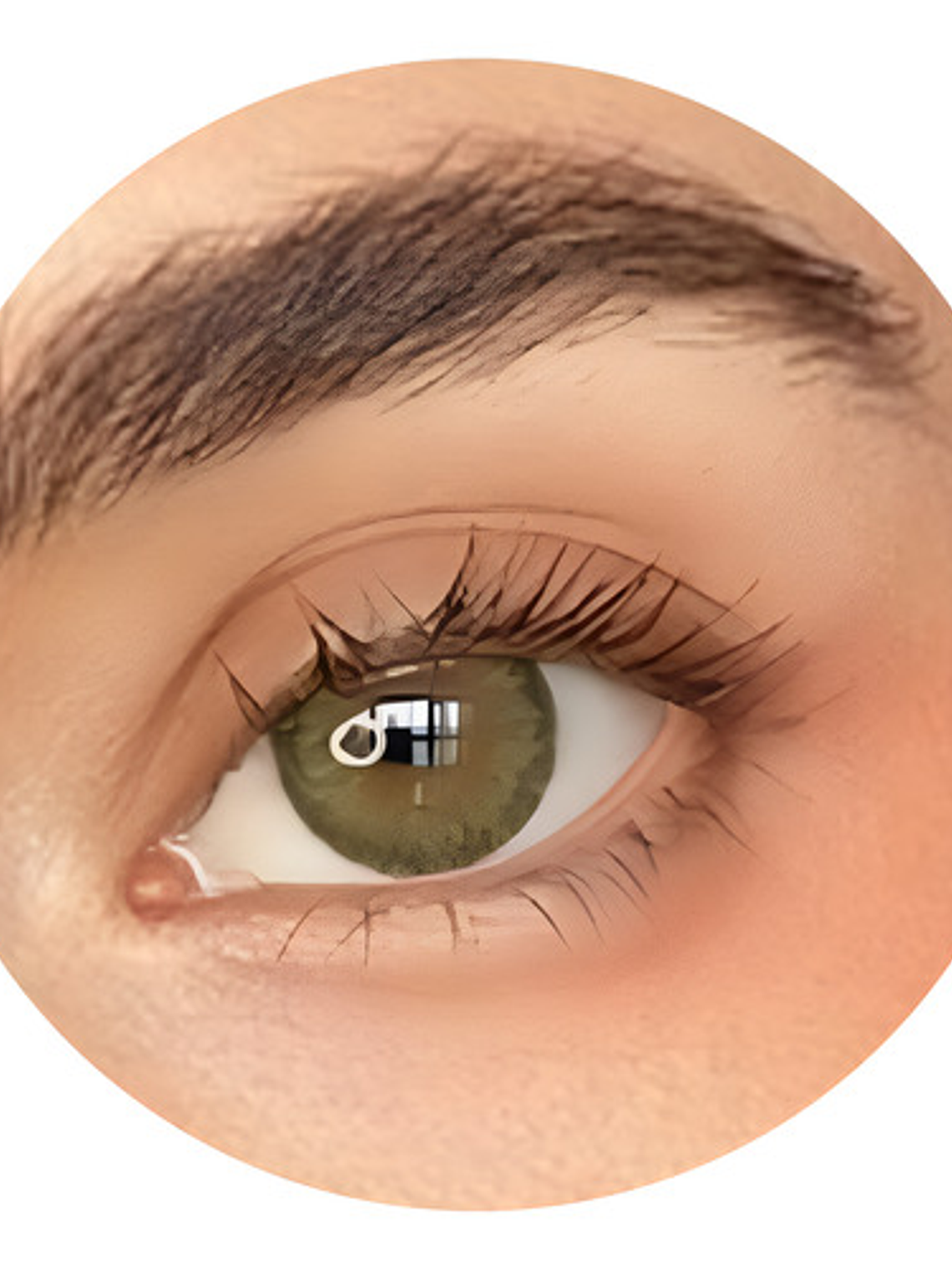 Lentes De Contacto  Color Meetone - Cleopatra- Green 1