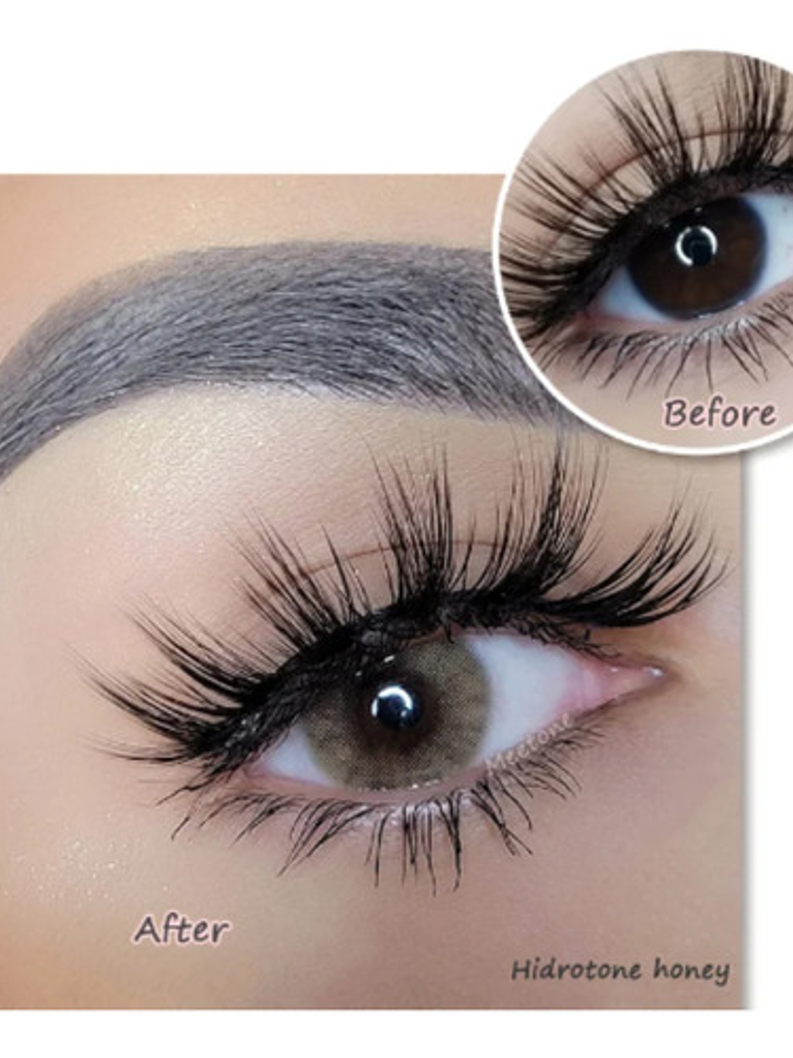 Lentes De Contacto  Color Meetone -hidrotone- HONEY 2