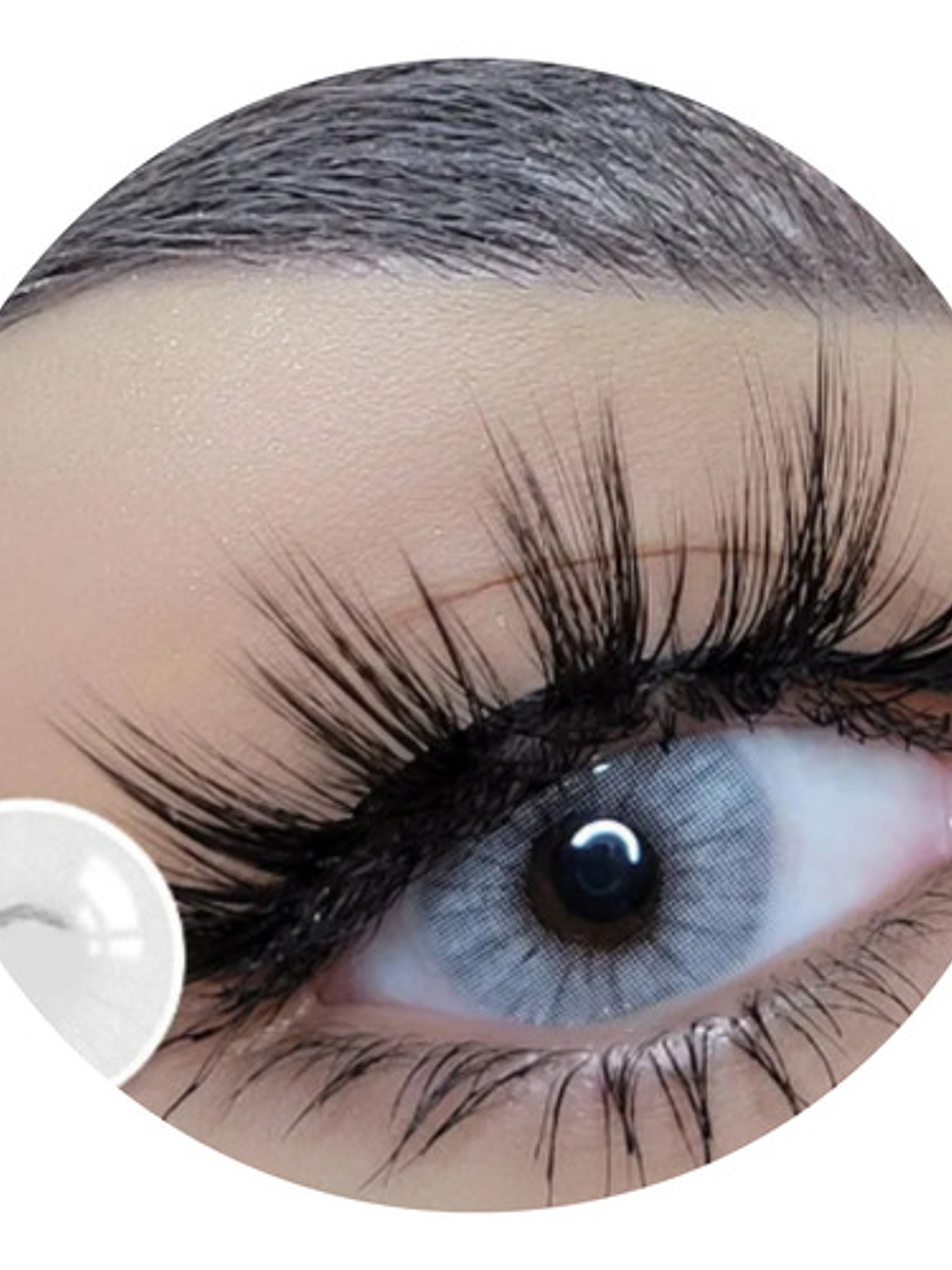 Lentes De Contacto  Color Meetone -hidrotone-ICY GRAY 1