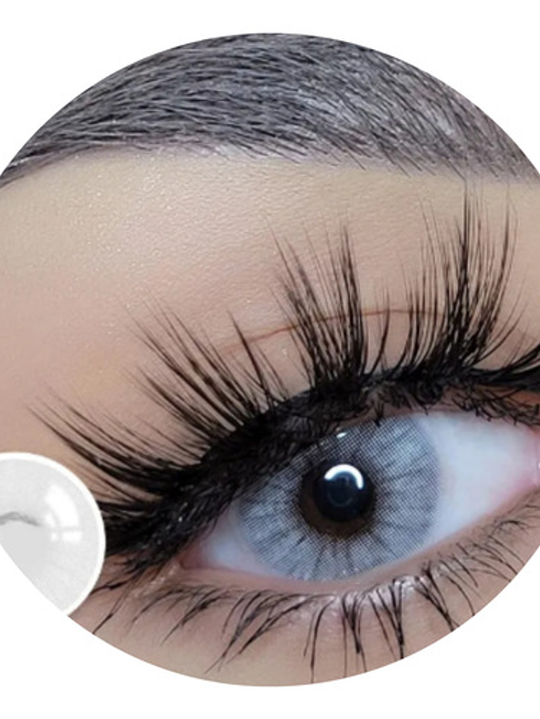 Lentes De Contacto  Color Meetone -hidrotone-ICY GRAY 1
