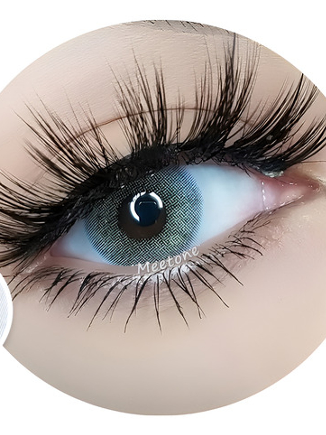 Lentes De Contacto  Color Meetone -aurora Sky Gray 1