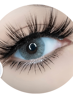 Lentes De Contacto  Color Meetone -aurora Sky Gray