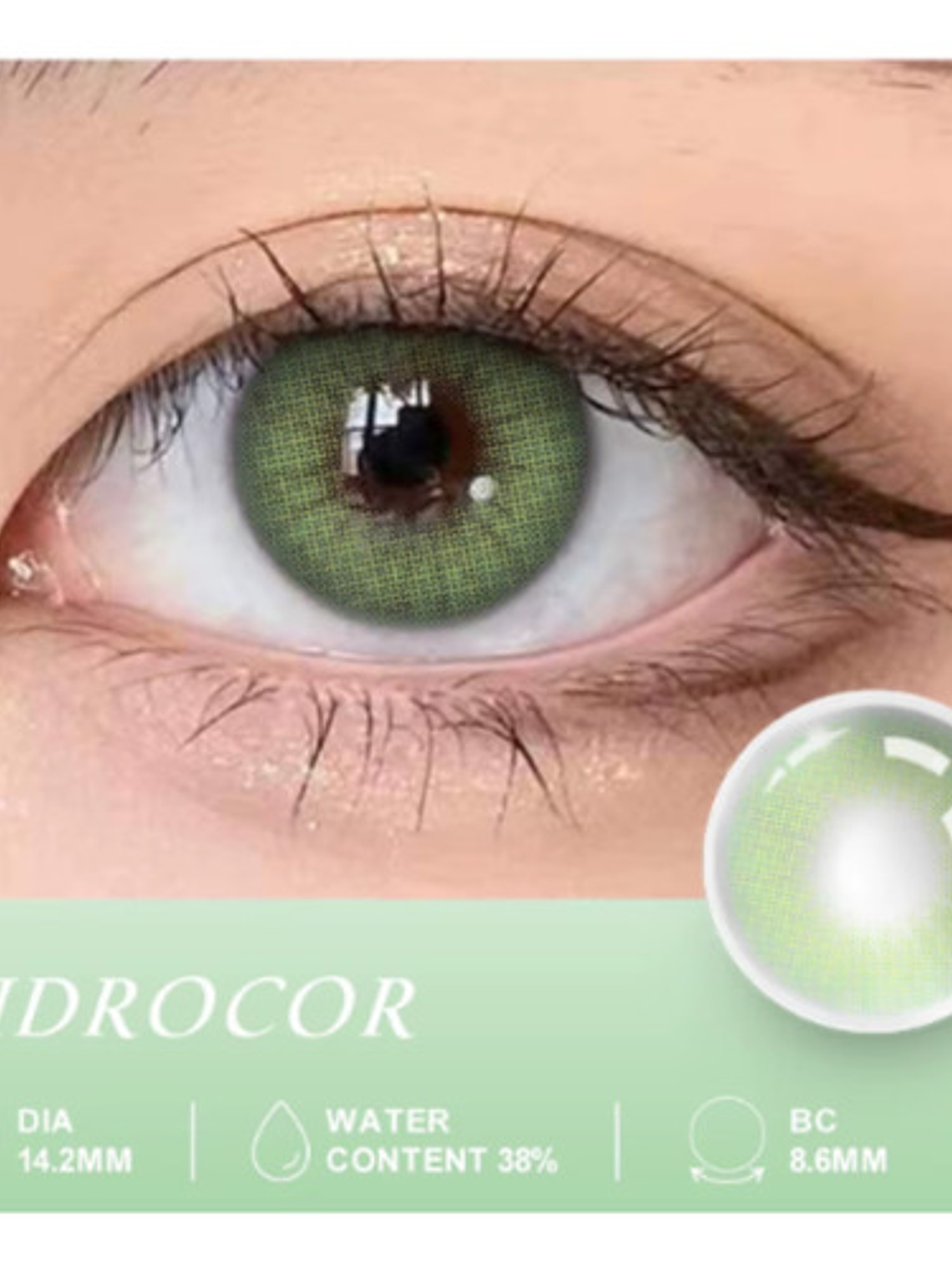 Lentes De Contacto Color Profound Green 2