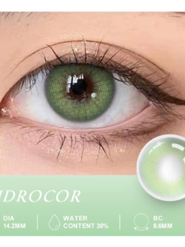Lentes De Contacto Color Profound Green 2
