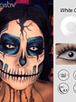 Lentes De Contacto Halloween, Cosplay Anime- Blanco - Miniatura 5