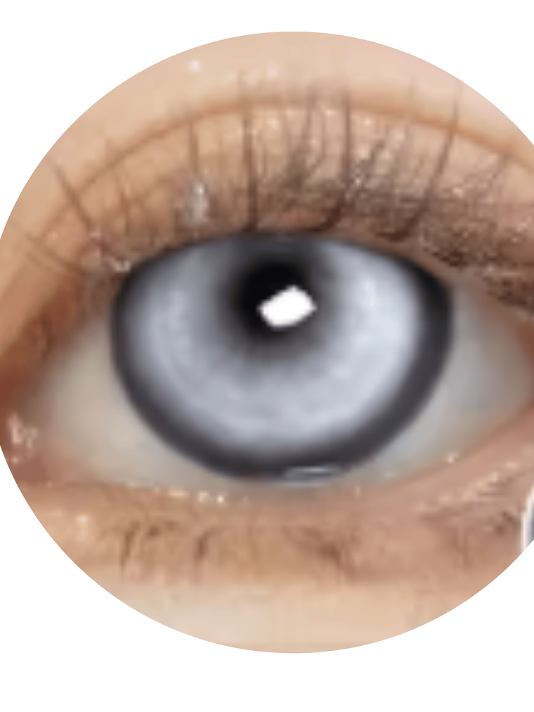 Lentes De Contacto Halloween, Cosplay Anime cyber gray  1