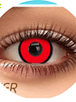 Lentes De Contacto Halloween, Cosplay Anime- ROJO CON ARO - Miniatura 1