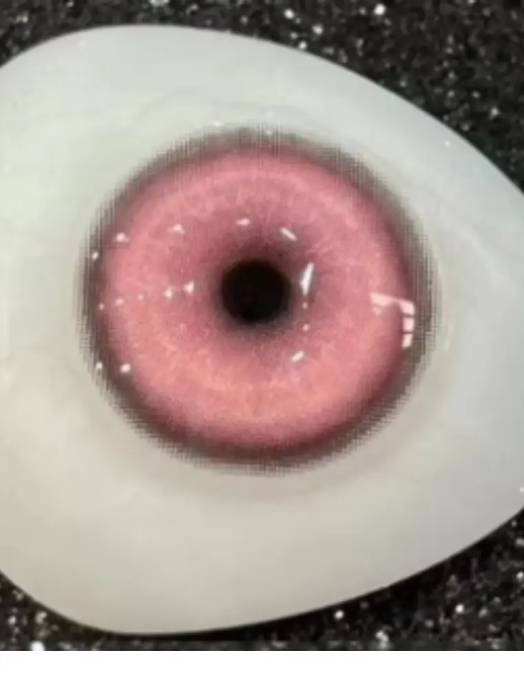 Lentes De Contacto Halloween, Cosplay Anime cyber PINK 2