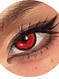 Lentes De Contacto Halloween, Cosplay Anime cyber ROJO RED - Miniatura 1