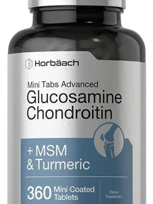 Suplemento Horbäach: Glucosamina, Condroitina, Msm, Cúrcuma Chocolate