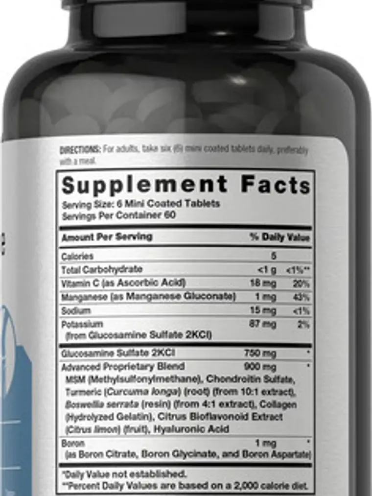 Suplemento Horbäach: Glucosamina, Condroitina, Msm, Cúrcuma Chocolate 2