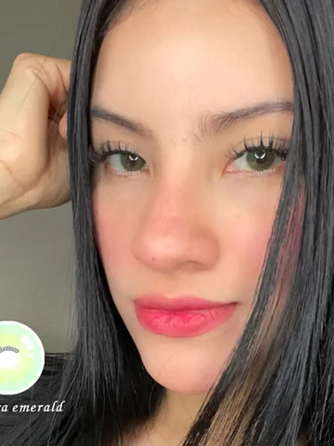 Lentes De Contacto  Meetone - Aurora Esmerald 2