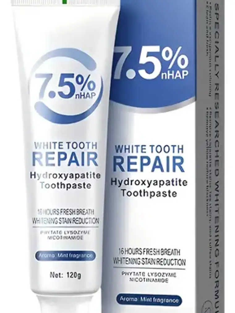 Pasta Dental De Hidroxiapatita Menta Suave 120g 1