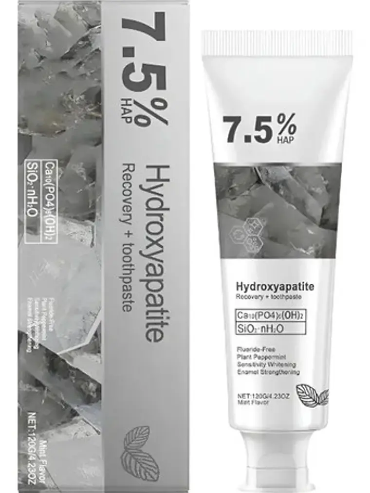 Pasta Dental De Hidroxiapatita Menta Suave 120g 4