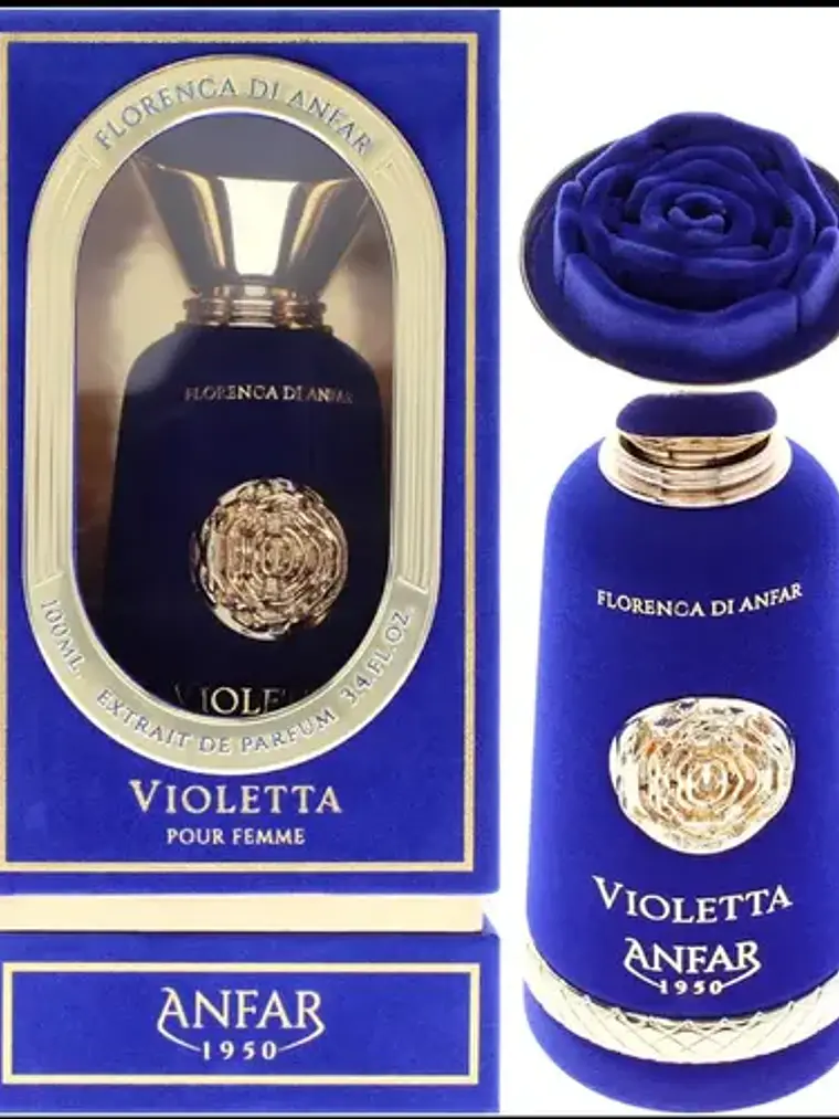 Anfar Violetta 100ml Perfume Mujer Edp Dulce Floral 8
