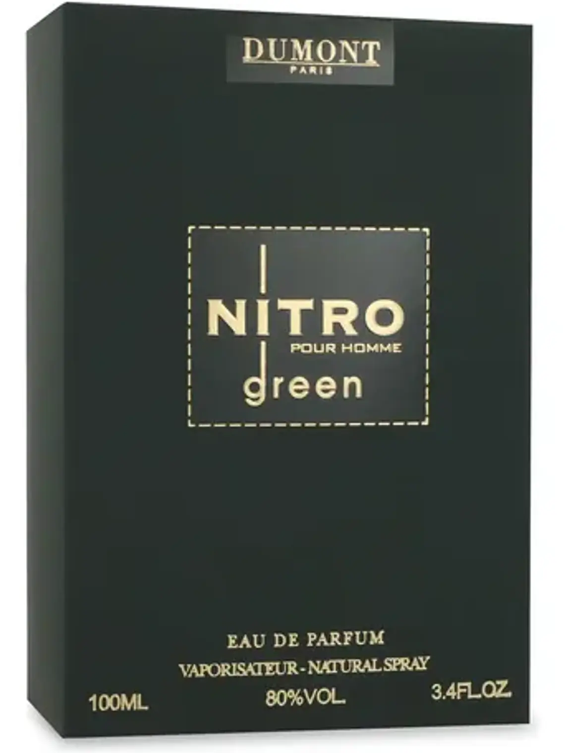 Perfume Dumont Nitro Green Edp 100ml Hombre-100%original 4