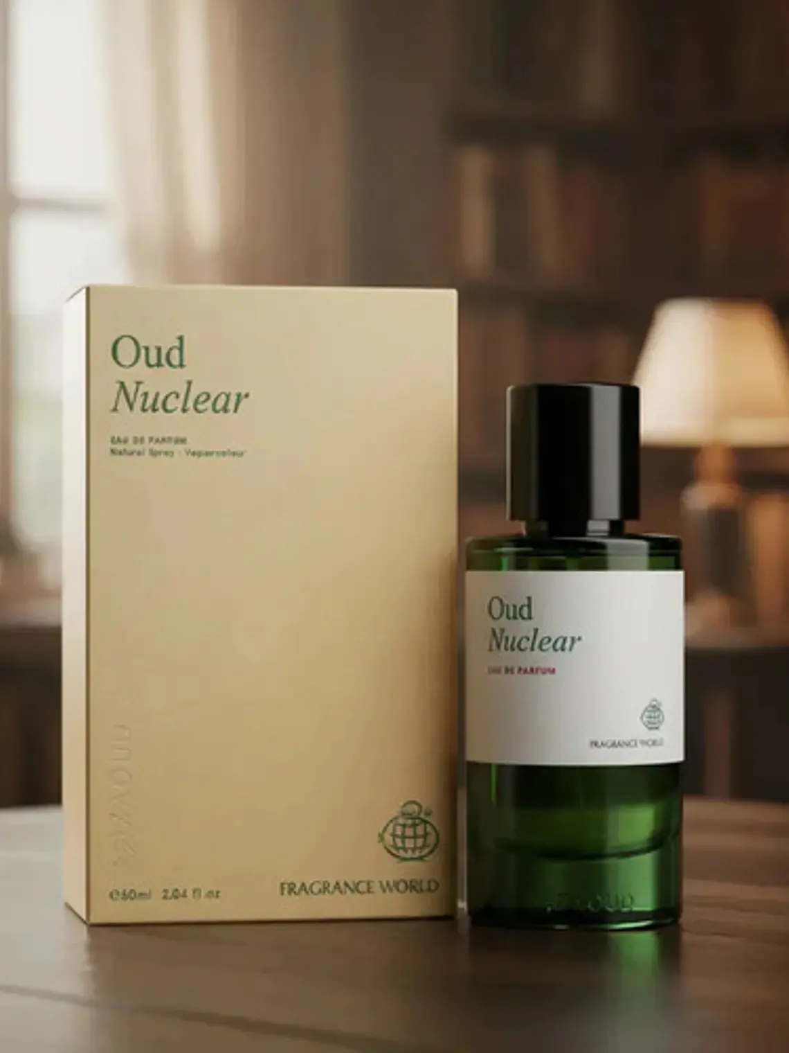 Perfume Arabe Oud Nuclear Fragrance World Edp 60ml Veoquiero 8