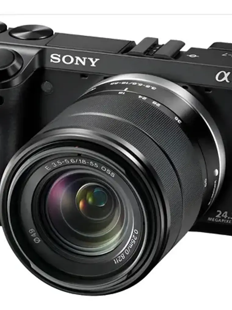 Sony Nex 7 +2  Lentes + Cargador Y 3 Baterias Usado 1