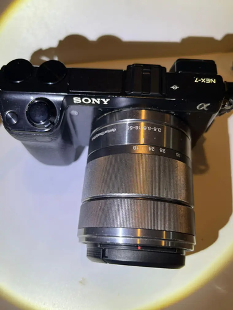 Sony Nex 7 +2  Lentes + Cargador Y 3 Baterias Usado 6