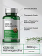 Ksm -66 Ashwagandha X 600 Mg X 60 Caps Usa Sabor Sin Sabor - Miniatura 3