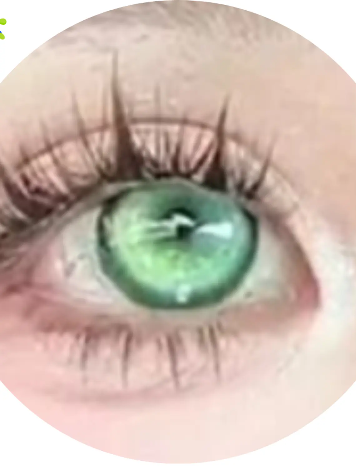 Lentes De Contacto Halloween, Cosplay Anime cyber GREEN 3