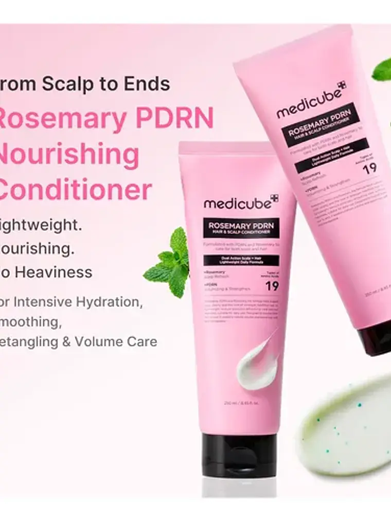 Medicube Acondicionador Romero Pdrn Aminoácidos 250ml Corea 3
