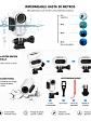 Carcasa Sumergible 30m Insta360 Go 2 Adaptador - Miniatura 4