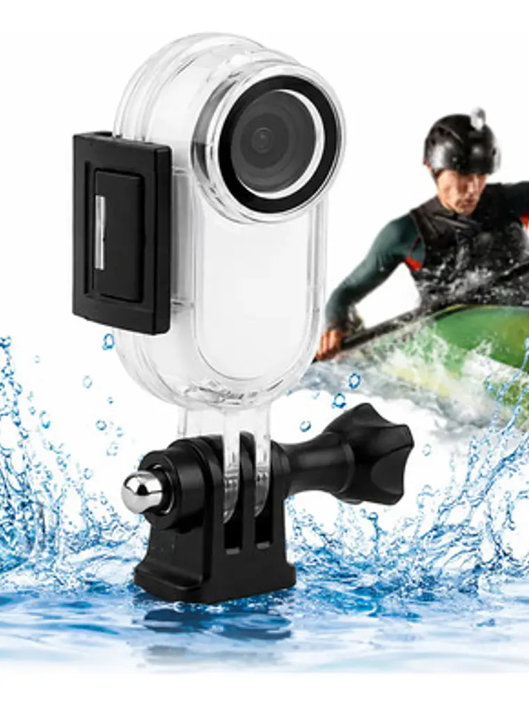 Carcasa Sumergible 30m Insta360 Go 2 Adaptador 5