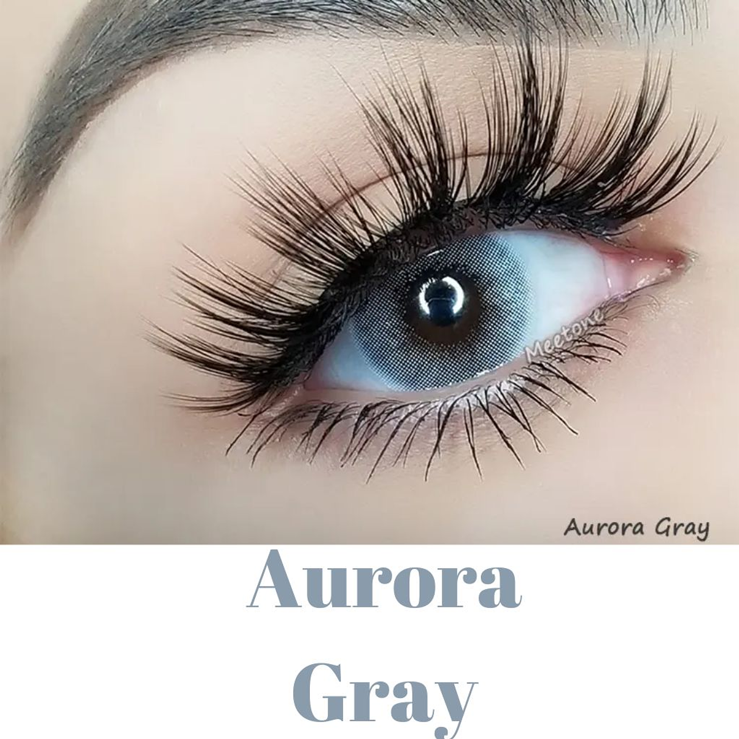 Lentes de contacto Gris 