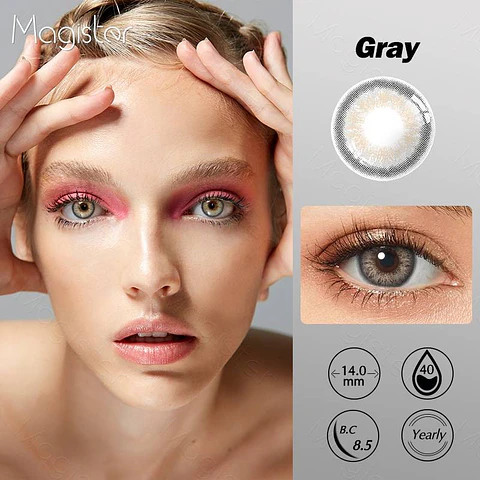 Lentes de contacto Gleam Gray