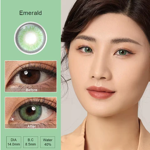 Lentes de contacto Mistery Esmerald
