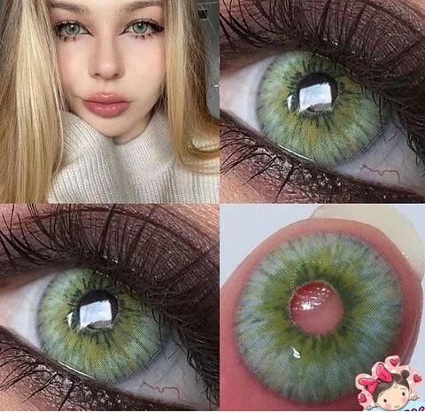Lentes de contacto Sahara Green